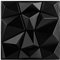 AKOLAFE 30Pcs Wall Panels 3D Adhesive 30x30CM Sound Proofing Panels Black Diamond Design Gaming Wall Panels Wallpaper Stick On DIY Wall Stickers PVC Wall Panel for Bathroom, Living Room, Bedroom