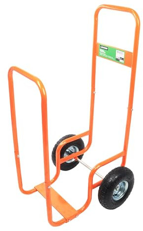 Schubkarre - Tragkraft 100 kg, Robustes Metallgestell, Offroad-Felgen, ideal für den Transport von Brennholz oder Materialien. *