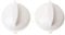 2pcs Mikrowellenofen Rotationsknopf Timer Plastiksteuerschalter