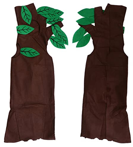 NIYANGLE Disfraces De Árbol Para Vestido De Rol Disfraz De Actuación Para Halloween y Fiestas Fácil De Poner y Quitar