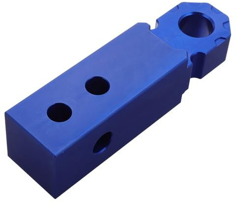 Abaodam Connettore Del Rimorchio Gancio a Grillo Per Il Recupero Gancio Di Recupero Overlanding Gancio Di Traino Per Carichi Pesanti Blocco Traino Per Fuoristrada Blu Lega Di Alluminio