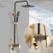 Metal Set 4 Function Bidet Handheld Bathroom Pressurized Head Faucet Water Supply Shower System