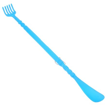 Hemobllo Chausse-pied Multifonction avec Gratte-dos et Masseur Portable pour Homme Outil de Soulagement des Démangeaisons et Facilitateur de Chaussage