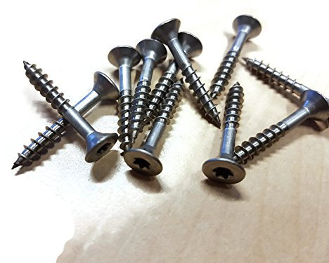 Spanplatten Schrauben Torx Edelstahl Schraube V2A Holzschrauben A2 Nirosta 5x40 25 Stck