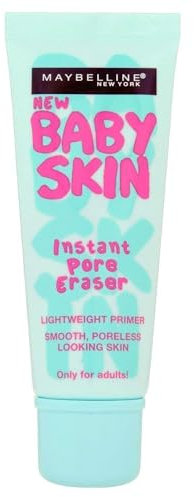 3 x Maybelline Baby Skin Instant Pore Eraser Lightweight Grundierung 22ml