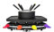 FAGOR FG816 Appareil combiné 3 en 1 raclette + fondue + grill - 1100W - capacité 1,5L - 8 poelons + 6 pics a fondue