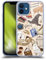 Head Case Designs Offizielle Harry Potter Hogwarts Muster Deathly Hallows XXXVII Soft Gel Handyhülle Hülle kompatibel mit Apple iPhone 12 / iPhone 12 Pro