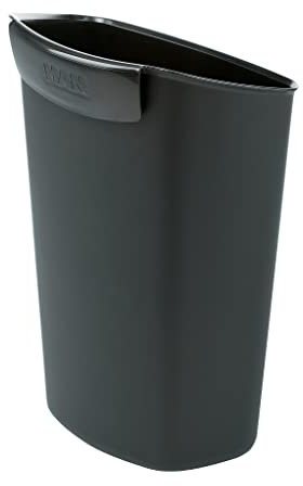 HAN Abfalleinsatz - 5 STÜCK, Volumen 2,5 Liter. Für die perfekte Abfalltrennung in Premium-Qualität. Für die HAN Papierkörbe 18190 und 18130, schwarz, 18355-13