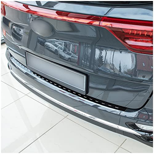 tuning-art L368 Edelstahl Ladekantenschutz passend für Kia Sportage 4 QL 2018-2021, Farbe:Anthrazit