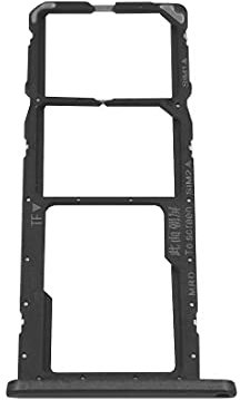 jbTec Dual SIM-Tray/SD-Card kompatibel mit Huawei Y6 2019 - Kartenhalter Slot Schlitten Rahmen Simkarte