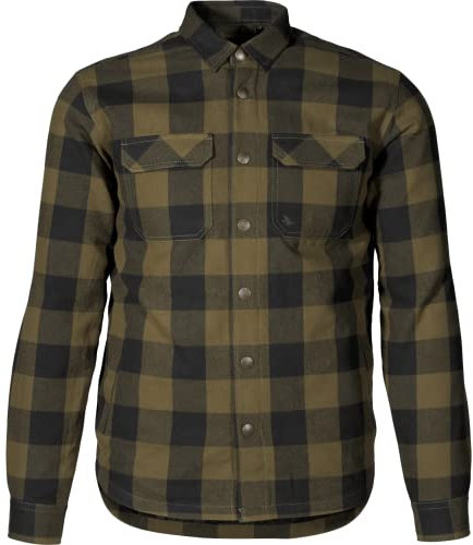 Seeland Flanellhemd Canada Grün Größe XL