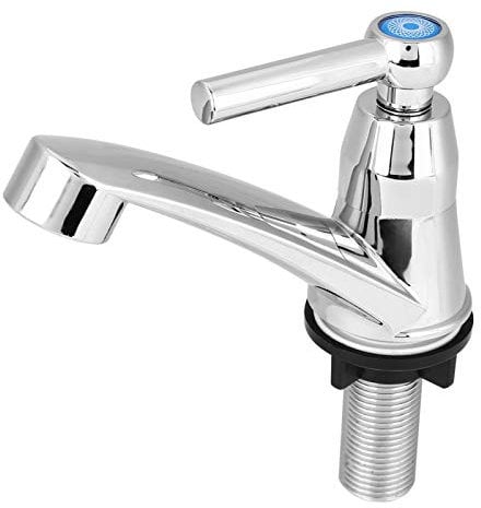 Robinet d'eau froide simple robinet d'eau lavabo de cuisine accessoires d'évier de cuisine robinet d'eau en plastique pour la maison lavabo de salle de bain lavabo de cuisine (Un mot)