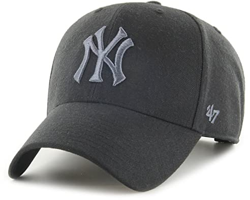 '47 Brand Curved Snapback Cap MLB New York Yankees schwarz