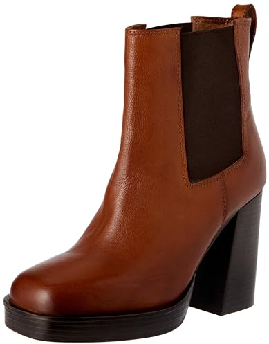 LES TROPEZIENNES PAR M.BELARBI Damen Vanilla Mode-Stiefel, Camel, 41 EU