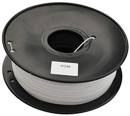 3D-Drucker-Filament POM (Polyformaldehyd) 1,75 mm/3 mm 1 kg/2,2 lbs Kunststoff-Verbrauchsmaterial (Color : POM 1.75mm Black)
