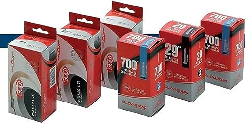 CHAOYANG Unisex-Adult 6938112693732 Inner Tube 700x33-37 Regina Valve 40mm, Schwarz, 700x33