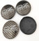 4 Stück Nabendeckel,Car Wheel Center Nabenkappen für O-Z Racing M595 62mm,Staub- Und Wasserdichtes,Verdicktes Dekoratives SchutzzubehöR FüR Radnabenkappe,Mit Logo