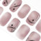 DANNI & TONI Halb ausgehärtete Gel Nagelfolien (Nebula) Hellbraun Schwarze Linie Stern Silberfolie Farbmischung uv Gel Nagelfolie Aufkleber Nagelsticker Nageldesign Selbstklebend Wraps 28 Aufkleber
