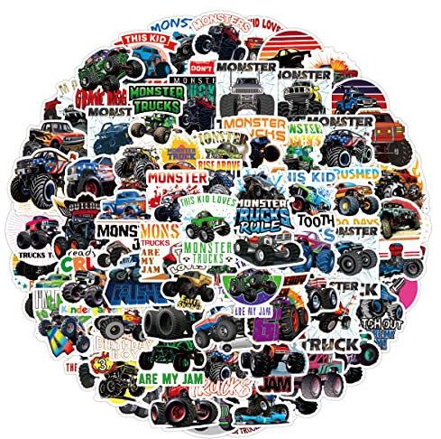 100PCS Stickers for Racing Car,Racing Car Stickers,Teens Boys and Girls Sticker Pack Vinyl Skateboard Guitar Door Laptop Luggage Car Bike Water Bottle Birthday Party Supplies Stickers