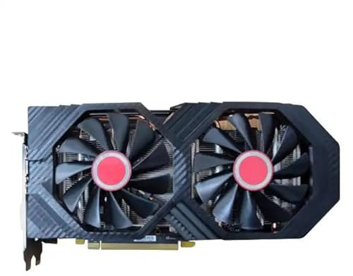 XUANMO AMD Radeon RX590 2304sp 8 Go GPU 256 bits GDDR5 HDCP Ready CrossFireX Computer Graphics Video Card PCIe 3.0 × 16 1340 MHz Base Clock Video Gaming Carte graphique AMD (RX590 2304sp 8 Go)