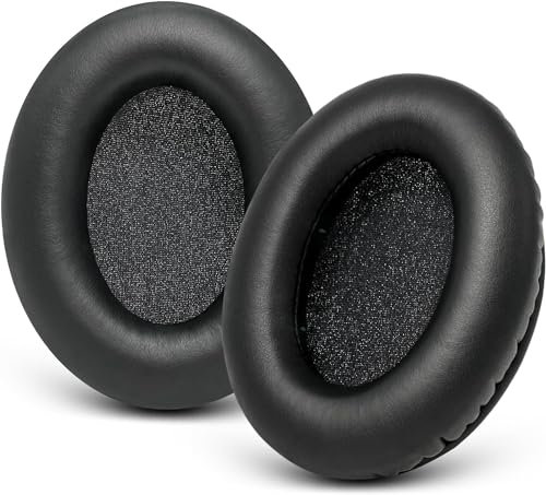 Replacement Ear Pads Cushions for 𝙃𝙮𝙥𝙚𝙧𝙓 Cloud III Cloud 3 Cloud II Cloud Flight Cloud Flight S Cloud Stinger Cloud Alpha Alpha S Headphones, Earpads with Premium Leather and Softer Foam
