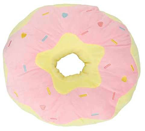 NSXAYIWE Donut Bodensitzkissen Multifunktional Kissen Rosa Sitzkissen Niedlich Gemütlich Aesthetic Kissen für Sofa Boden Stuhl Schlafen Dekor Postnatal