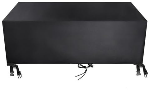 AEUUEU Bache De Protection Exterieur Table 80x50x50cm/LxWxH Housses pour Mobilier de Jardin Imperméable Imperméable Résistant à la Vent Pluie UV Déchirure Housse Table de Jardin