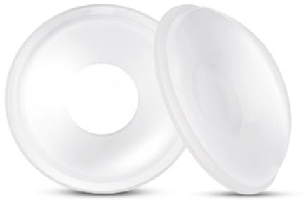 2 Pcs Recueil Lait Maternel,coquille allaitement,coque allaitement,Sans BPA Plus de Lait Gaspillé ou de Coussinets d'allaitement Gaspillés