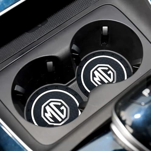 HHD_ABC Dessous De Verre pour Voiture pour MG Marvel R Coupe, SUV 2021-2023,Dessous Verre Antidérapants Voiture,Dessous de Verre en Antidérapant