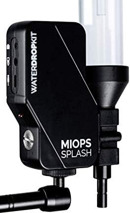MIOPS Splash Pro Pack - Water Drop Kit with Camera and Extension Cable - Smartphone Controllable and Standalone Water Drop Kit - Perfect Water Drop Photography Experience (MIOPS-SP-C2)