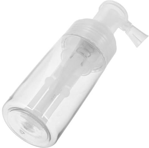 Cabilock Botella de Spray Para Talco Recargable de Plástico Transparente Dosificador de Polvos Sueltos Portátil con Pulverización Precisa para Cuidado Personal y Viajes Al Aire Libre