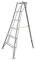 Tripod Ladder Aluminium Arborist, 1 leg Adjustable 2.4m and 3m available (1.8m)