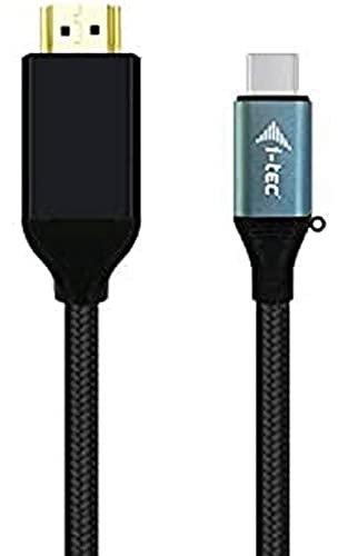 i-tec USB-C to HDMI 150cm Cable Video Adapter - 1x HDMI 4K/60Hz for Windows, MacOS and Android