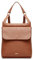 MISAKO Osca mochila antirrobo Mujer - Osca Camel 36 X 33 X 10 cm