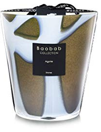 BAOBAB Max 16 Stones Agate Duftkerze (Bergamotte - Acai-Beeren - Bernstein)