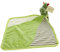 Schnuffeltuch Drache Feurio mit Ihrem Wunschnamen und Geburtstag graviert, Polyester