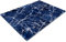 Glass Worktop Savers | Heat Resistant Worktop Protectors | Large Marble Effect Blue White Chopping Boards