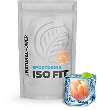 Naturalpower Sportdrink ISO FIT 400g Eistee Pfirsich