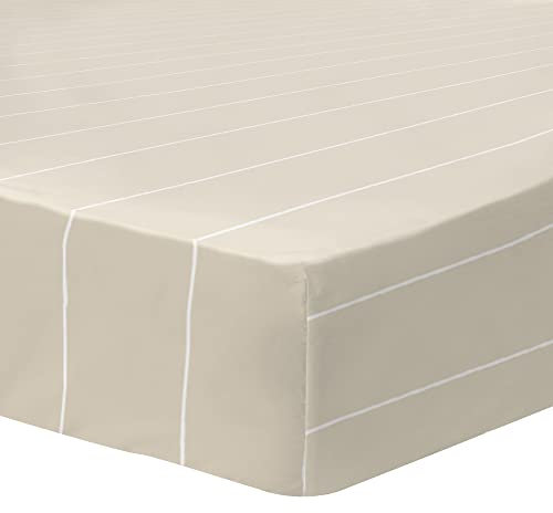 MATT & ROSE Drap Housse Enfant Garçon Imprimé 90x190/200 cm ANIMALIUM | 100% Coton | Oeko-TEX | Bleu