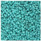 10g TOHO Rocailles 11/0, opaque Regenbogen Türkis (# 413) (TOHO seed beads 11/0, Opaque Rainbow Turquoise (#413)) Japanishe Glas Rund Perlen
