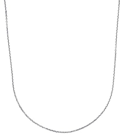 Amor Collier 925 Sterling Silber Unisex Damen Herren Halsschmuck, 45 cm, Silber, Kommt in Schmuck Geschenk Box, 2017534