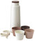 Rig-Tig Isolierflasche Picnic mit 4 Bechern, Karaffe, Edelstahl, Kunststoff, Bunt, 1 L, Z00280