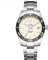 RollsTimi CADISEN 2022 Herrenuhr 20 Bar Taucheruhr Herren Automatikuhr NH35A Mechanische Uhr 38mm Saphir C3 Leuchtendes Uhrwerk C8207 (Weiß)