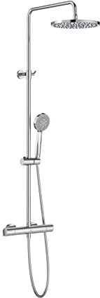 Roca,Victoria (col),PLUS - Columna de ducha termostática con altura regulable,,385mm x 73mm x 835mm,A5A2F18C00
