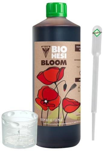 Weedness Hesi Bio Bloom 5 Liter Blütephase - Grow Dünger Naturdünger Zimmerpflanzen Flüssig Organischer