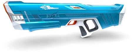 SpyraThree™ Wasserpistole elektrische Wasserspritzpistole, automatisches Aufladen,3 Spielmodi,LED-Schuss- & Batterieanzeige,15m Reichweite,Premium-Sommerspielzeug für Kinder & Erwachsene (blau)