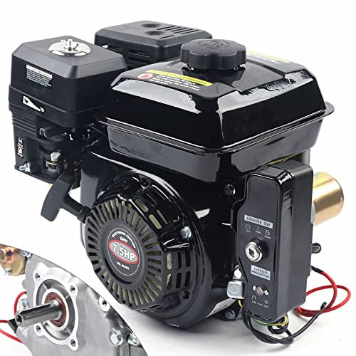 Motore a benzina, avviamento elettrico, motore a benzina 212 CCM 7,5 CV 4 tempi, motore a benzina industriale OHV 3600 RPM per Go Kart