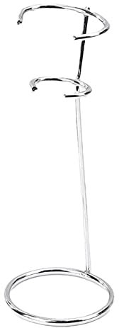 RJSQAQE Frother Stand, Stainless Steel Milk Frother Stand, Handheld Coffee Frothers Holds, Frother Holder for Handheld Frothers, Electric Egg Whisk Drink Mixer Support Stand