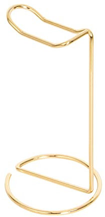 YANGLY Stylish Headphone Stand - Gold Pro Gaming Headset Holder - Anti-Slip - Supports All Headphones