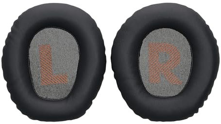kwmobile 2X Ohrpolster kompatibel mit JBL Quantum 100X / Quantum 100 Polster - Kopfhörer Polster aus Kunstleder für Over Ear Headphones